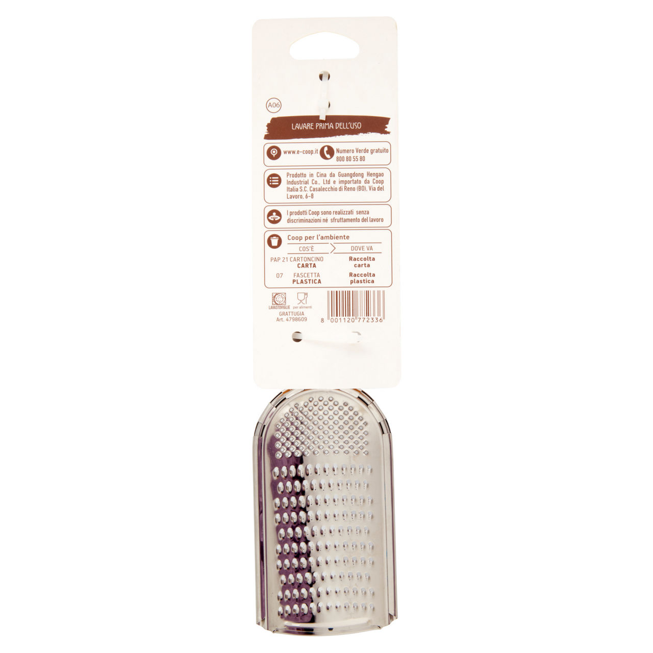 Grattugia acciaio inox - Immagine 11