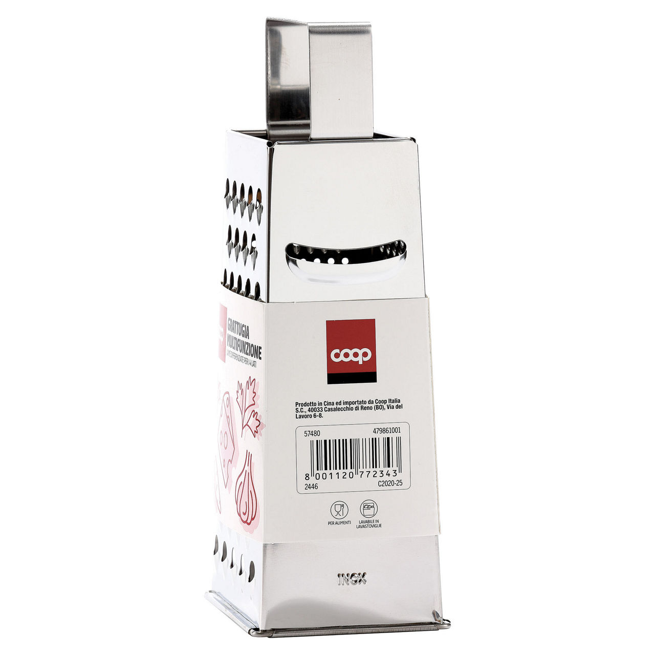 Grattugia multifunzione acciaio inox - Immagine 21