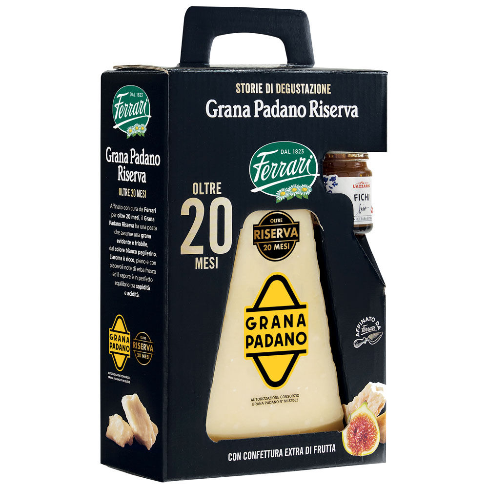 Confezione con Grana Padano Riserva con confettura extra di frutta - Immagine 61