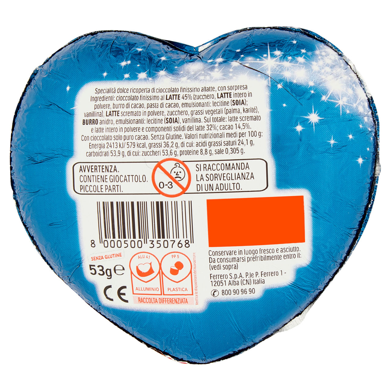 Cuore kinder con sorpresa 53 gr - Immagine 91