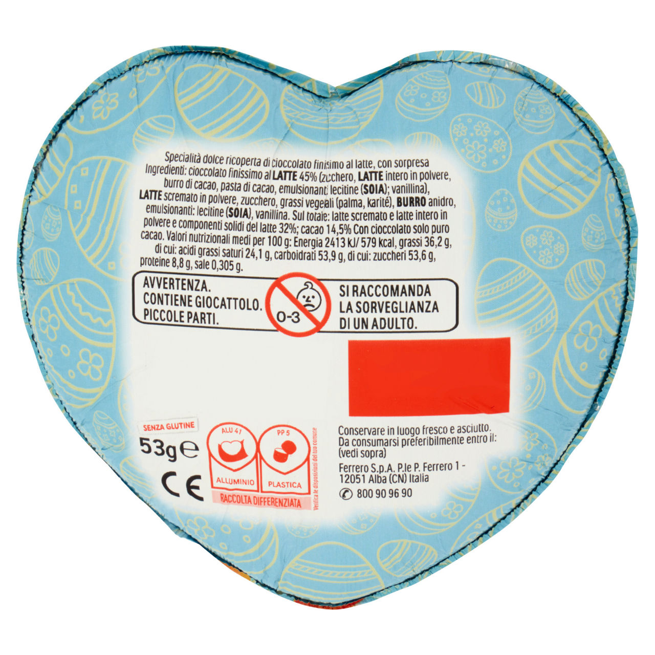 Cuore kinder con sorpresa 53 gr - Immagine 71