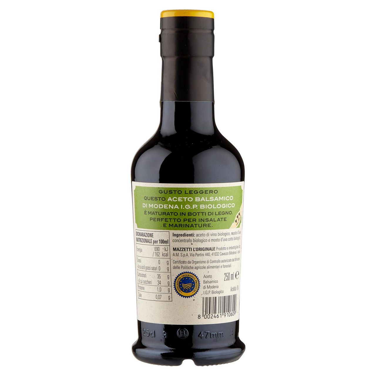 Aceto Balsamico di Modena IGP bio gusto leggero 250 ml - Immagine 41