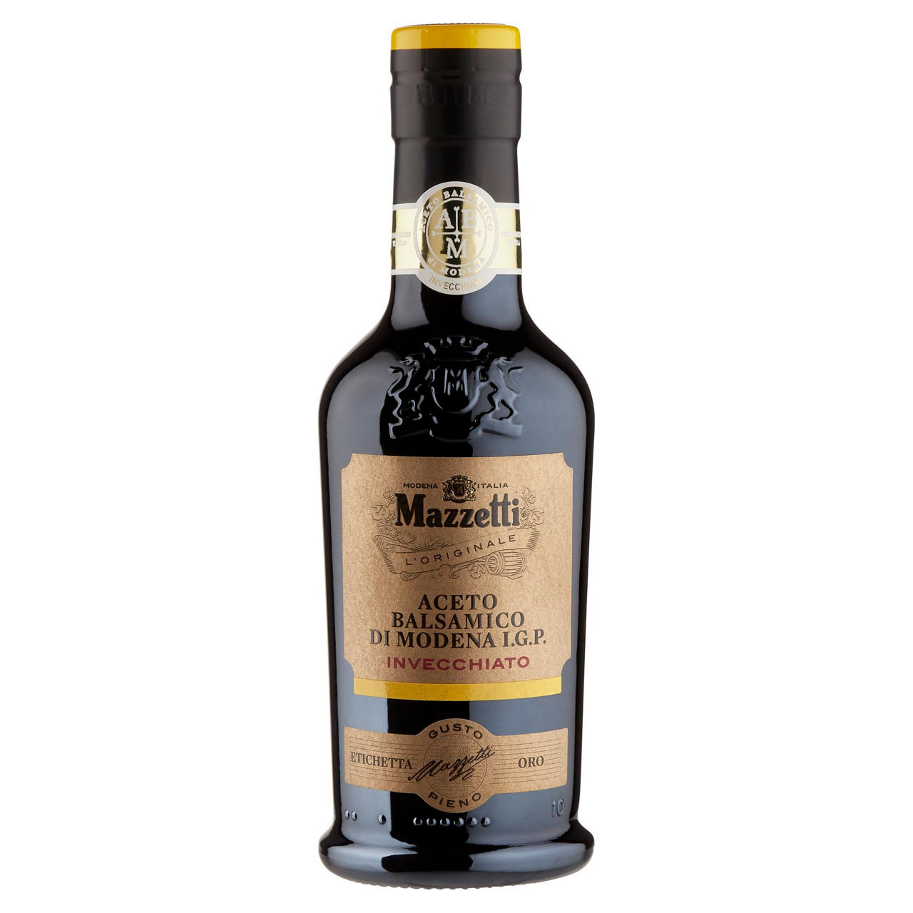 ACETO BALSAMICO IGP ETICHETTA ORO ITALIA ML 250 - Immagine 01