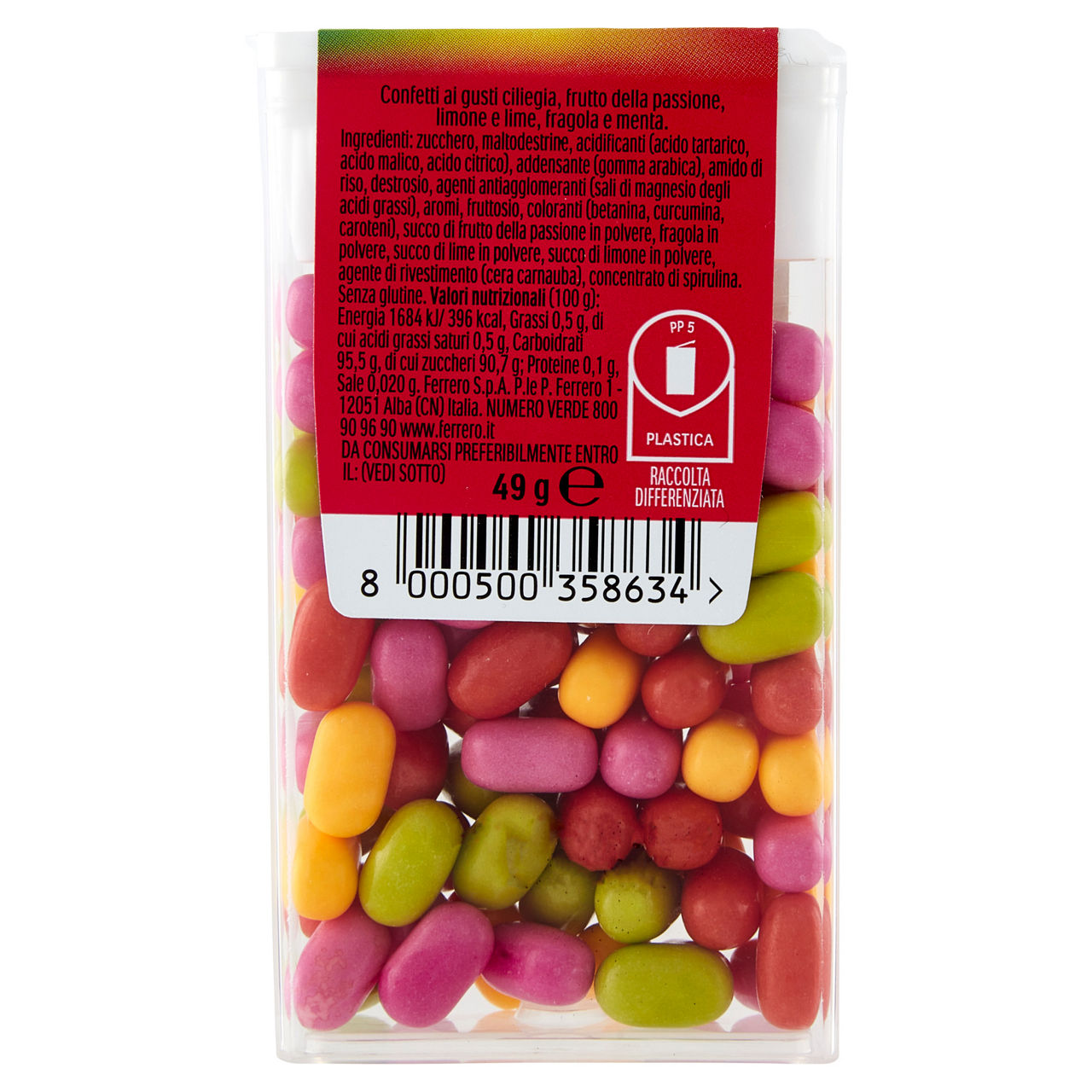 Caramelle Tic Tac mix alla frutta 49 gr - Immagine 51