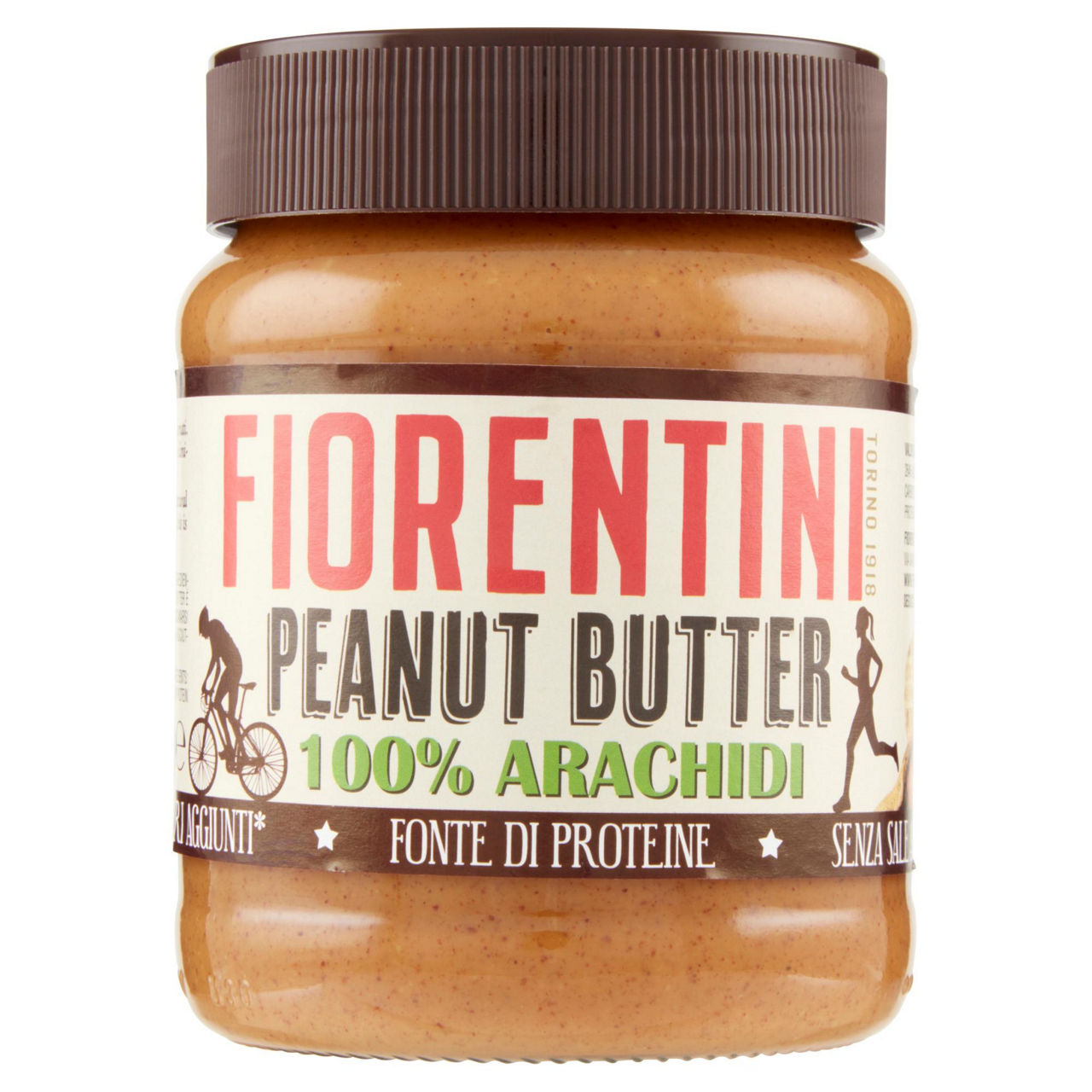 CREMA 100% ARACHIDI PEANUT BUTTER VASO G 350 - Immagine 01