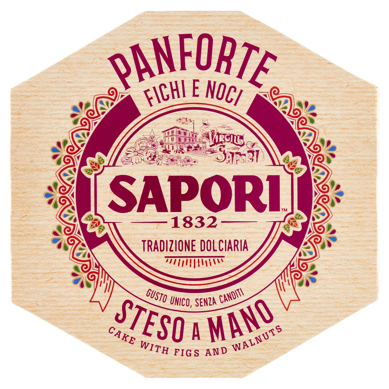 Panforte fichi e noci 280 gr