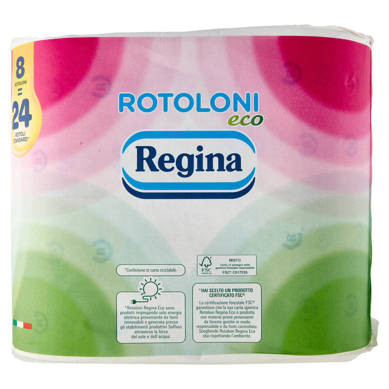 Carta igienica maxi rotoli Eco 2 veli 8 pz - Immagine 11