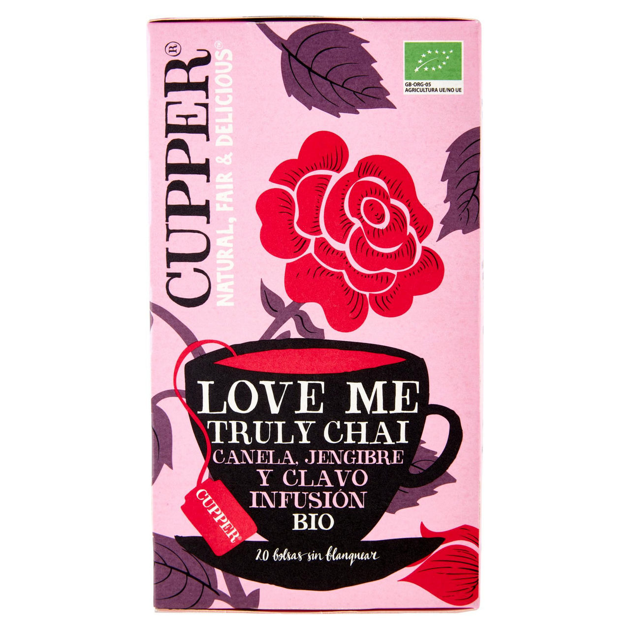 Infuso bio love me truly con cannella zenzero e chiodi di garofano 20 filtri - Immagine 31