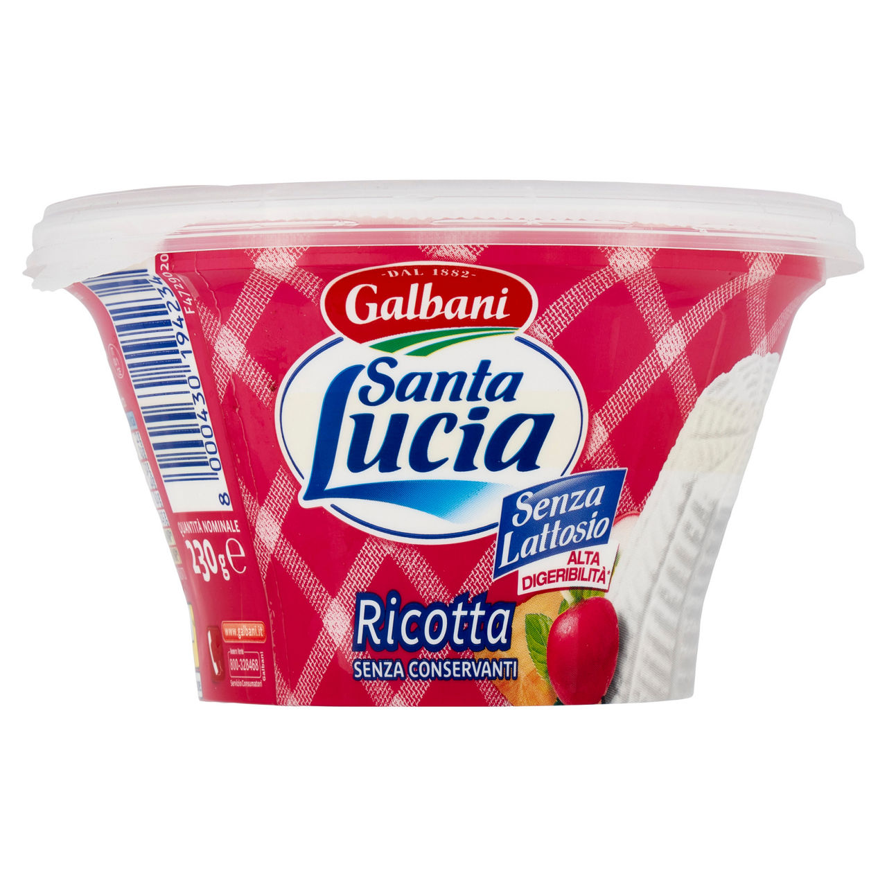 Ricotta senza lattosio 230 gr - Immagine 11