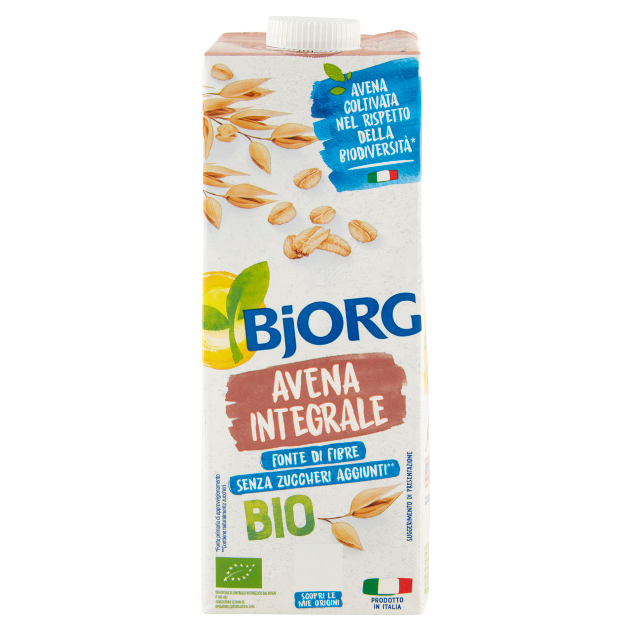 Bevanda di avena integrale 1 lt - Immagine 01