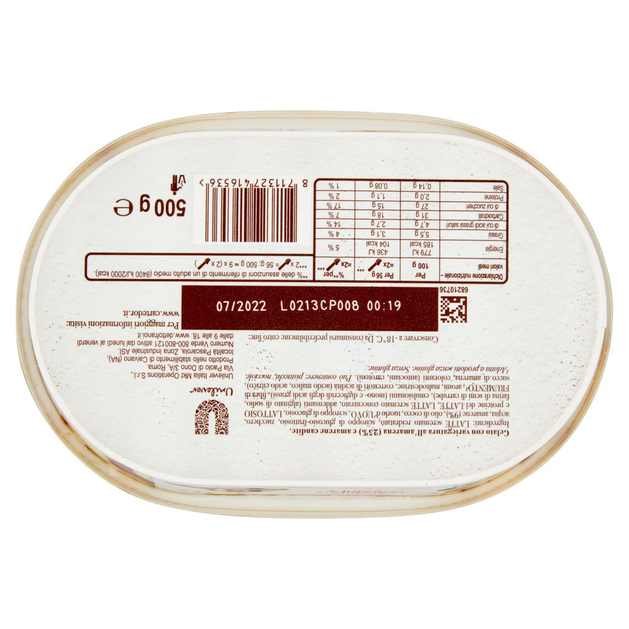 Gelato affogato all'amarena Spagnola 500 gr - Immagine 41