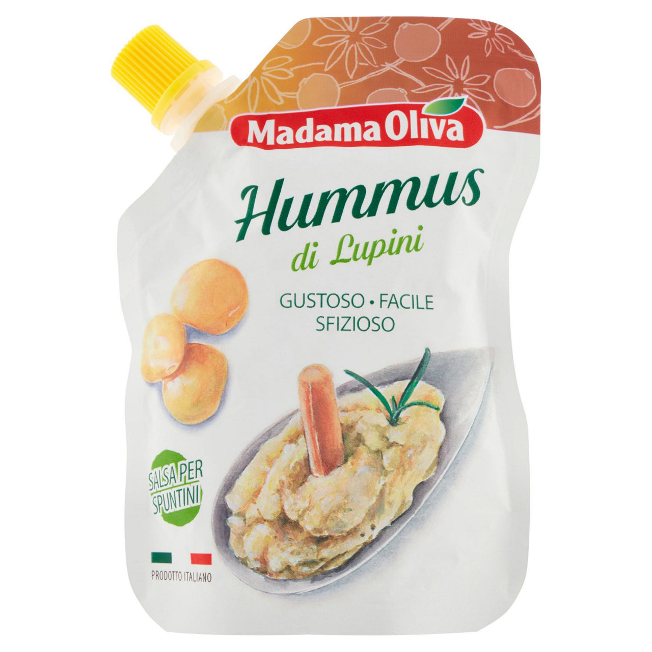 Hummus di lupini 110 gr - Immagine 01