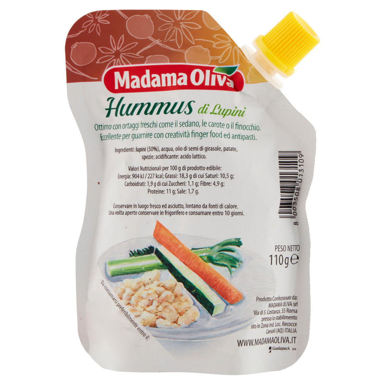 Hummus di lupini 110 gr - Immagine 21