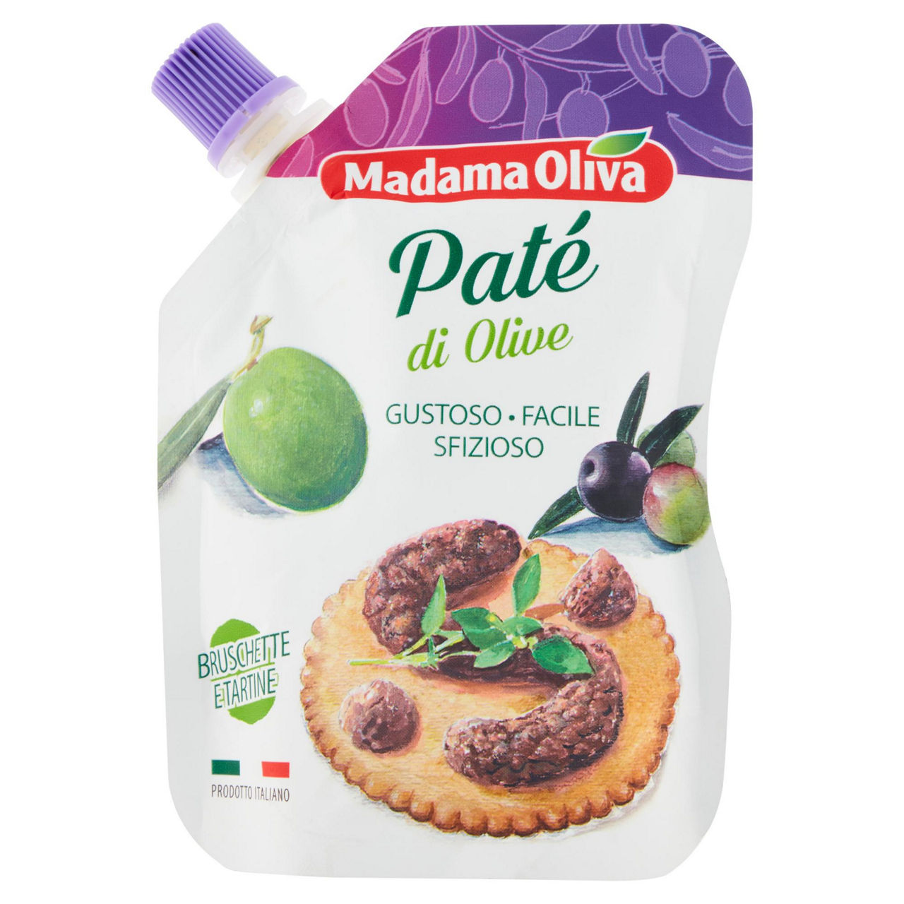 Paté di olive 110 gr - Immagine 01