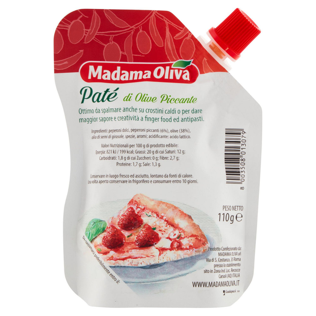 Paté di olive piccante 110 gr - Immagine 21