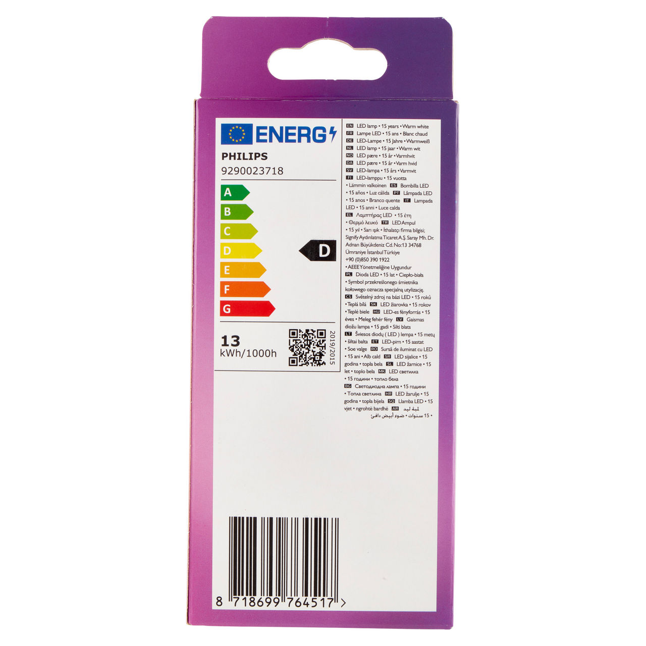 Led goccia vetro 120w e27 2700k non dim - Immagine 41