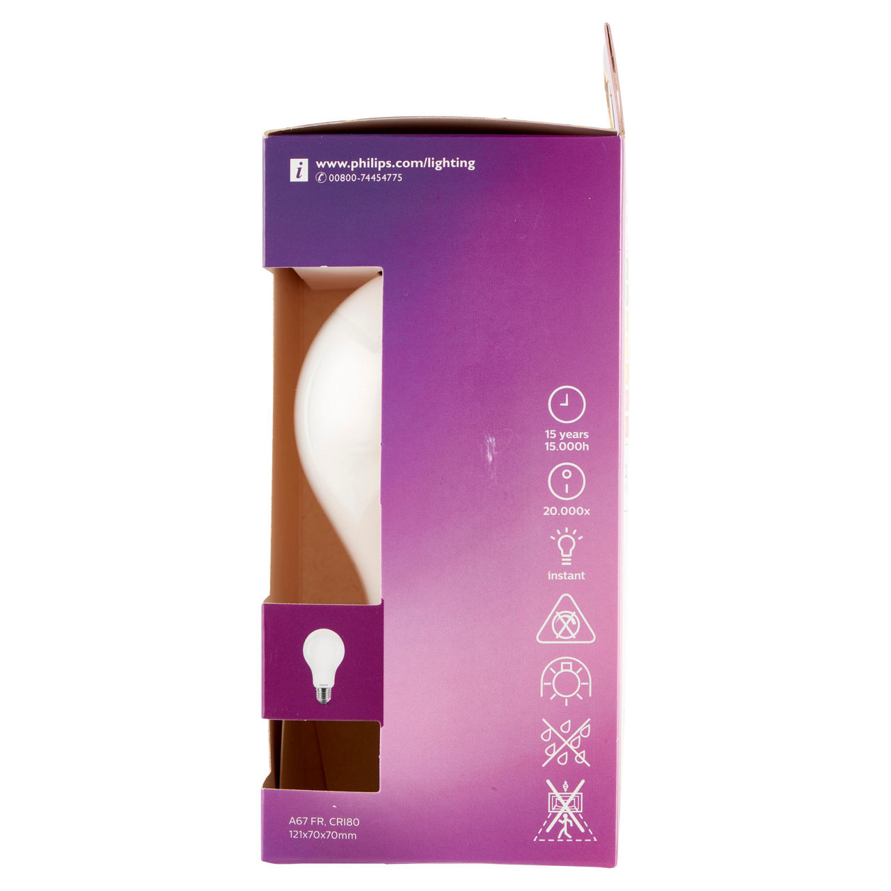 Led goccia vetro 120w e27 2700k non dim - Immagine 21
