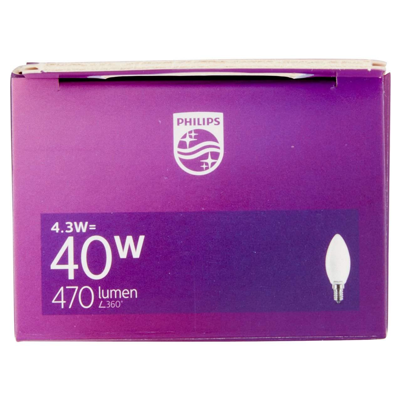 Lampadina led candela 40w attacco e14 luce fredda non dimmerabile - Immagine 21