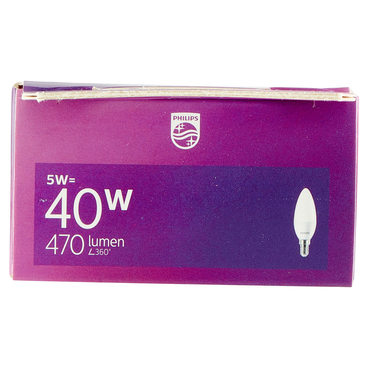 Lampadina led candela 40w attacco e14 luce fredda non dimmerabile - Immagine 61