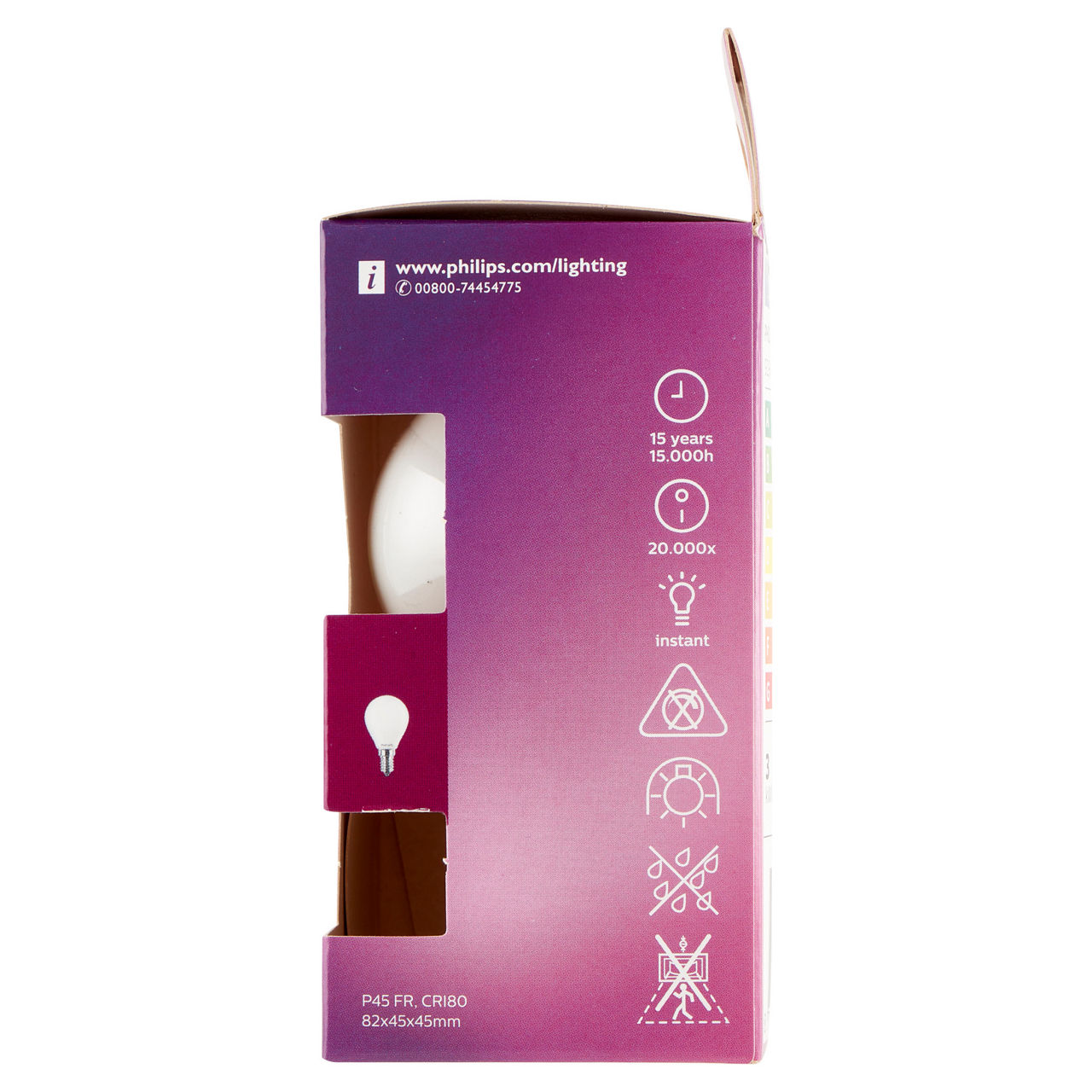 Led sfera vetro 25w e14 2700k non dim - Immagine 21