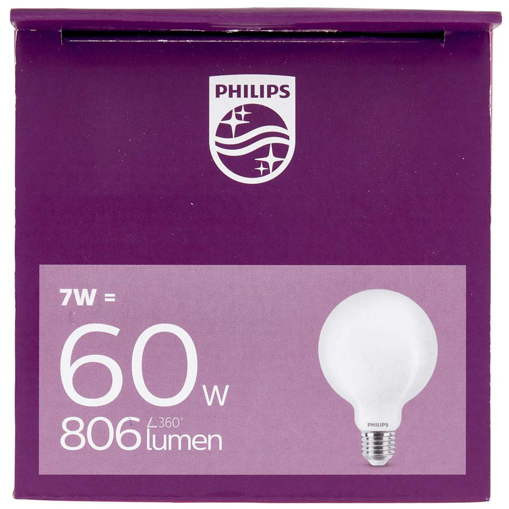 Lampadina led globo 60w attacco e27 luce calda non dimmerabile - Immagine 41