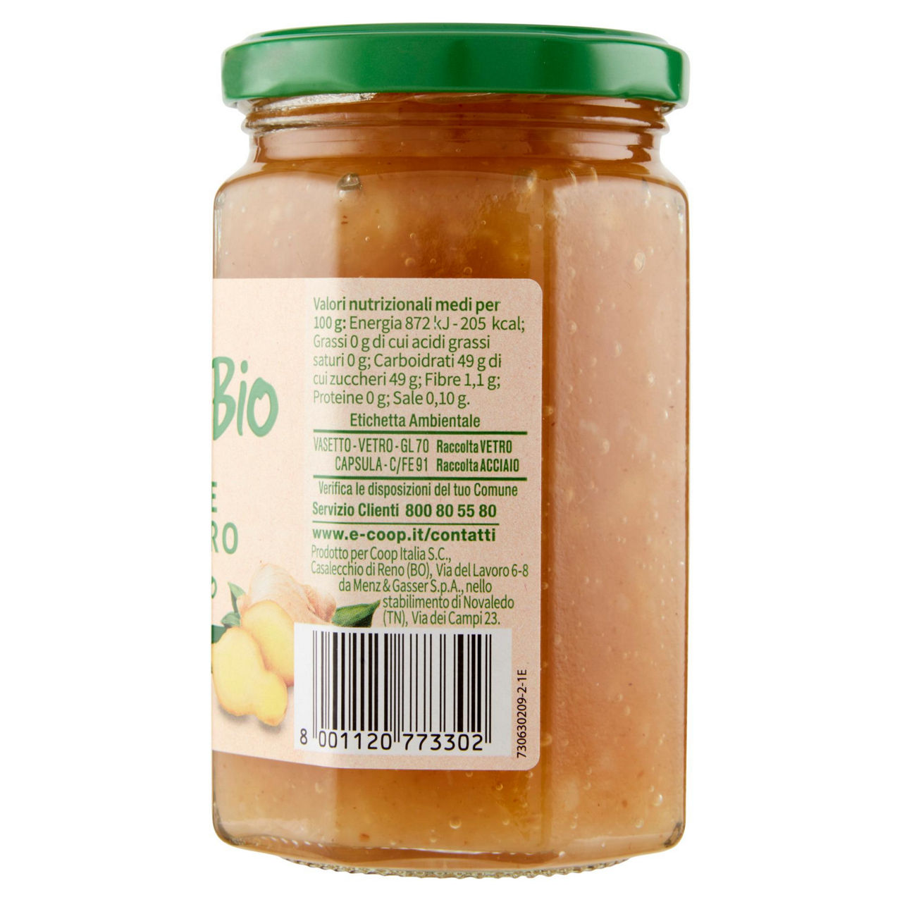 Marmellata bio limone e zenzero vivi verde coop g 350 - Immagine 21