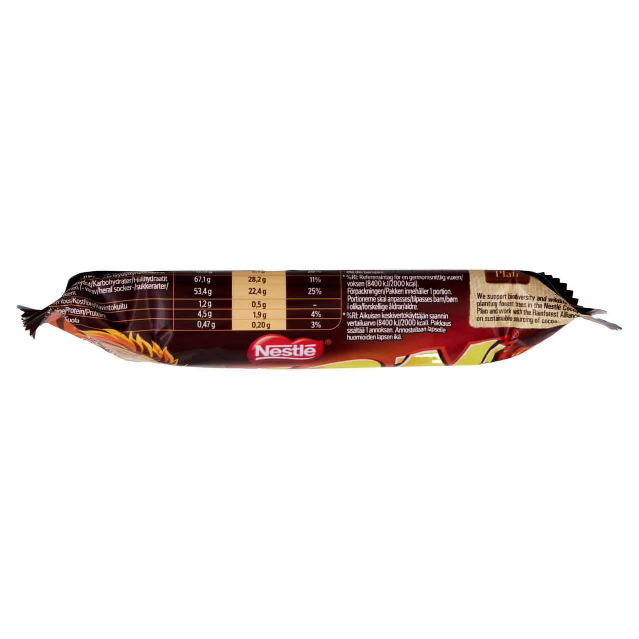 Wafer ripieno con caramello e cereali ricoperto di cioccolato al latte 42 gr - Immagine 31