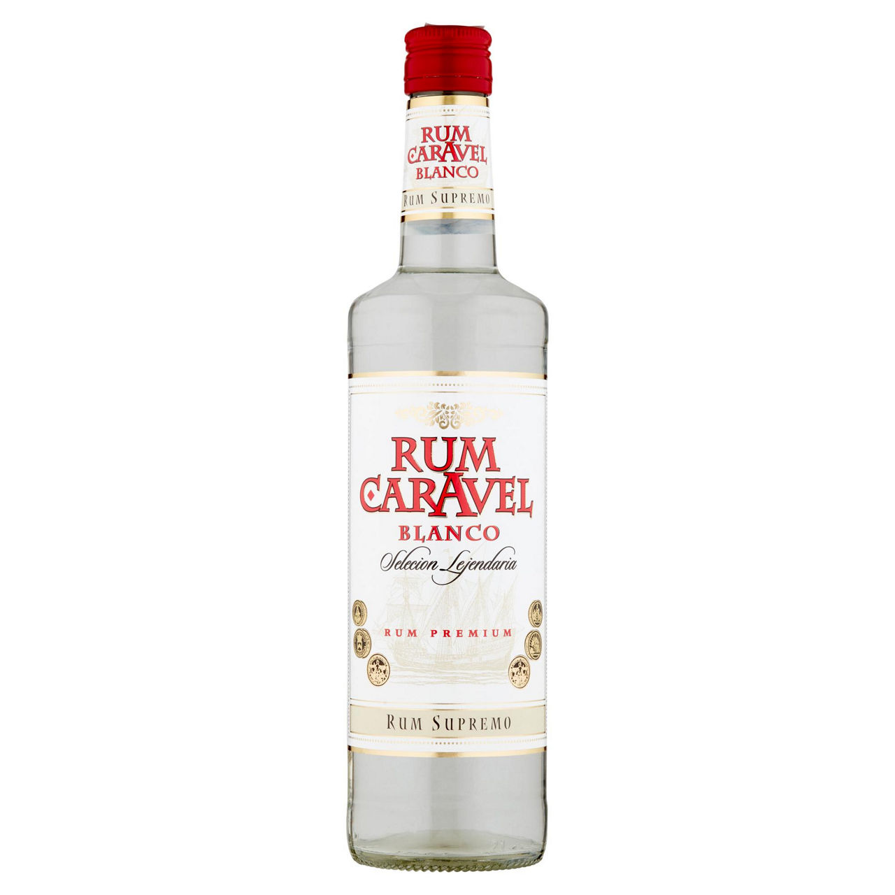 Rum white 37,5 gradi caravel bottiglia ml 700