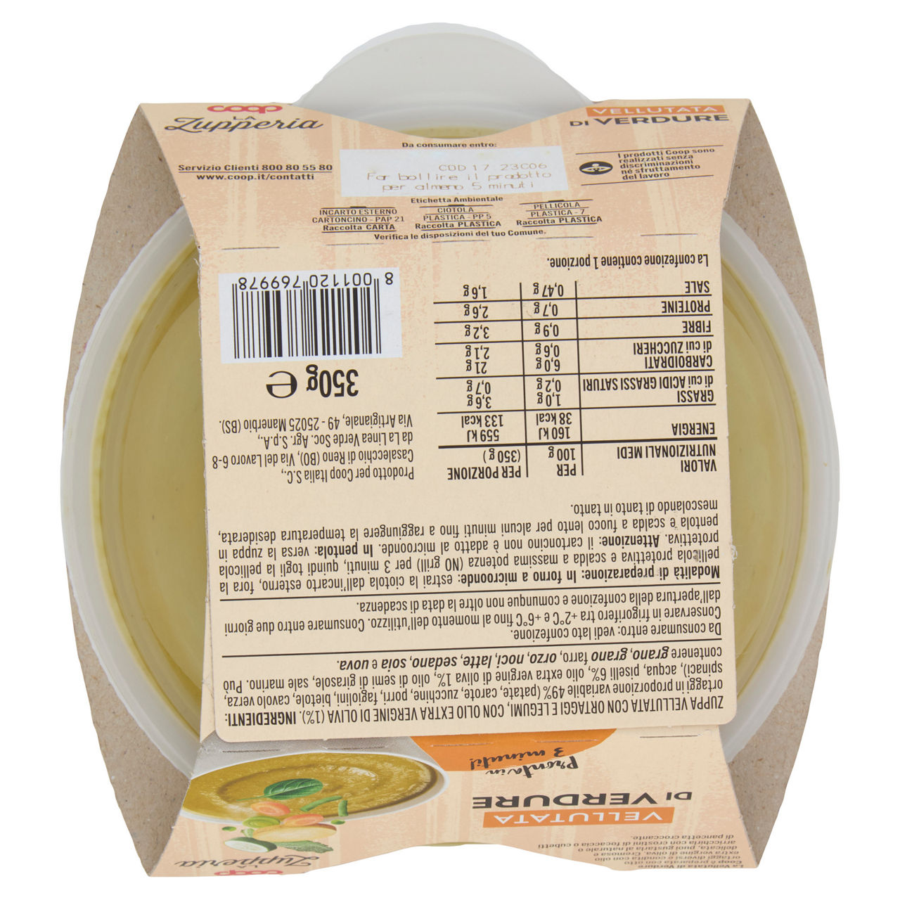 Vellutata di verdure 350 gr - Immagine 41