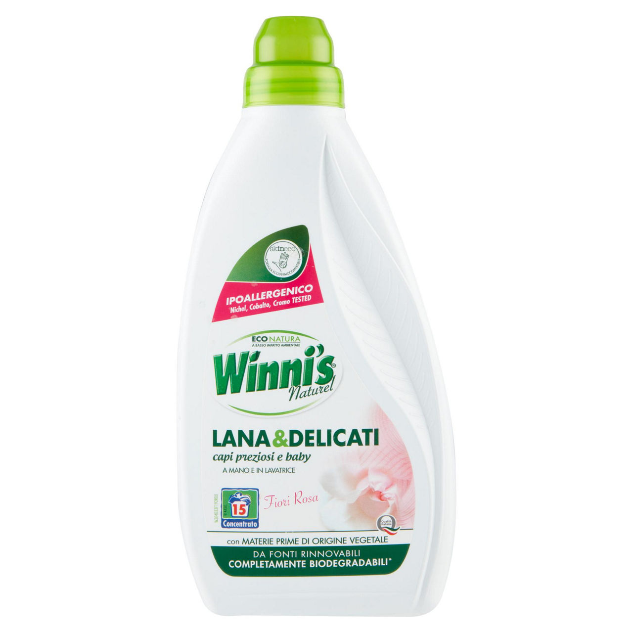 Detersivo lana e delicati concentrato winni"s naturel flacone 15lv ml 750 - Immagine 01