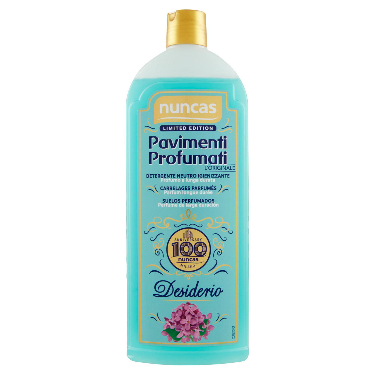 Detergente pavimenti profumati desiderio nuncas 1lt - Immagine 01