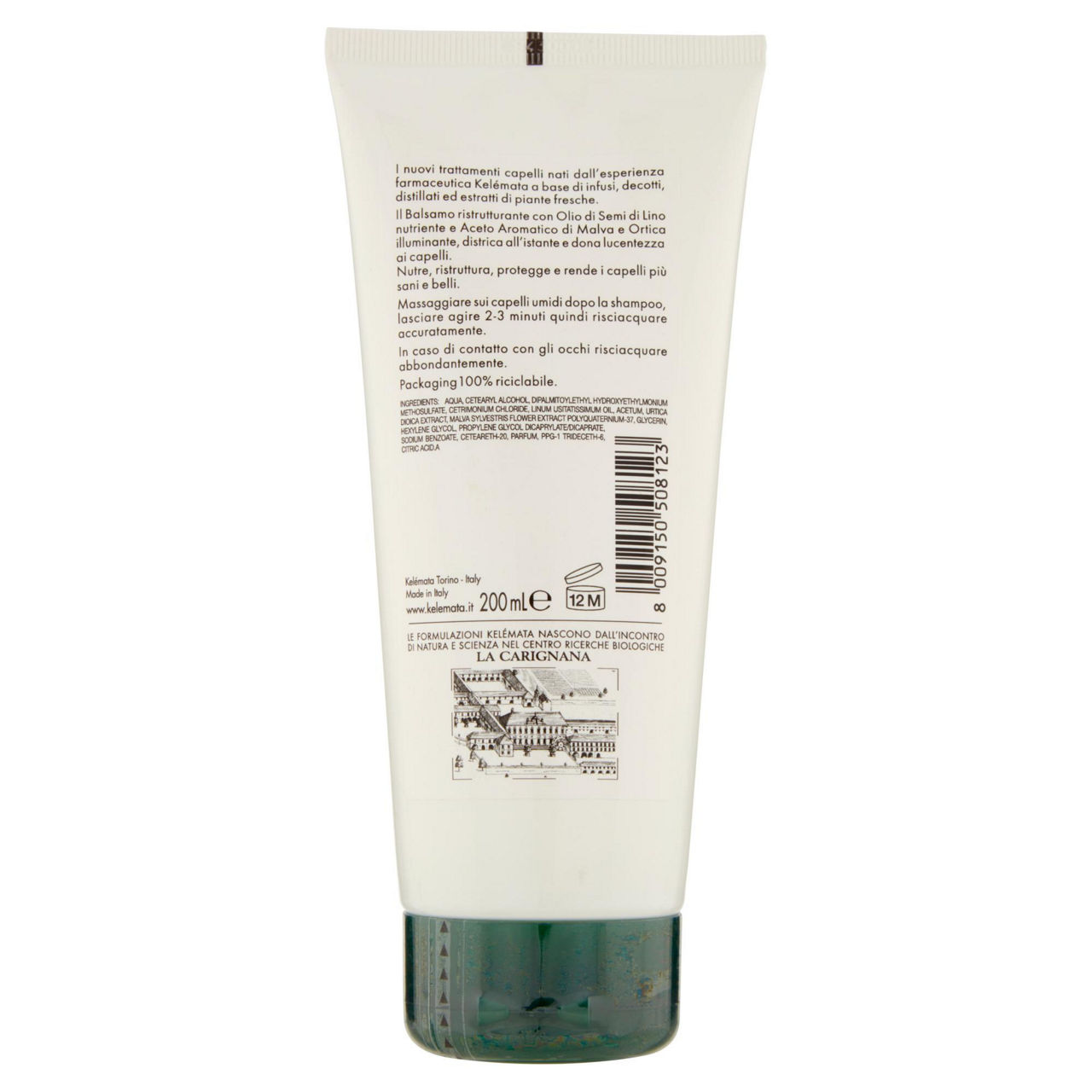 Balsamo kelemata capelli ristrutturati semi di lino ml200 - Immagine 21