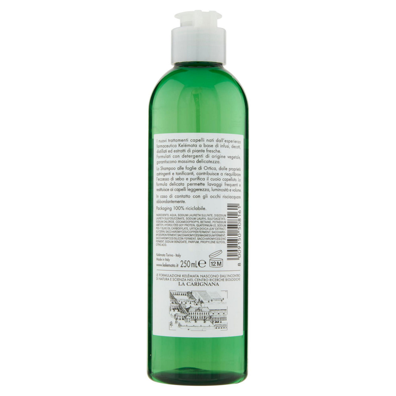 Shampoo kelemata capelli grassi ortica ml250 - Immagine 21