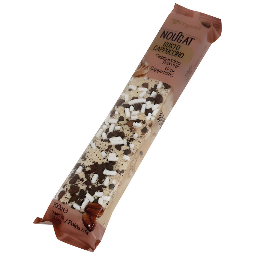 Stecca di torrone gusto cappuccino 100 gr