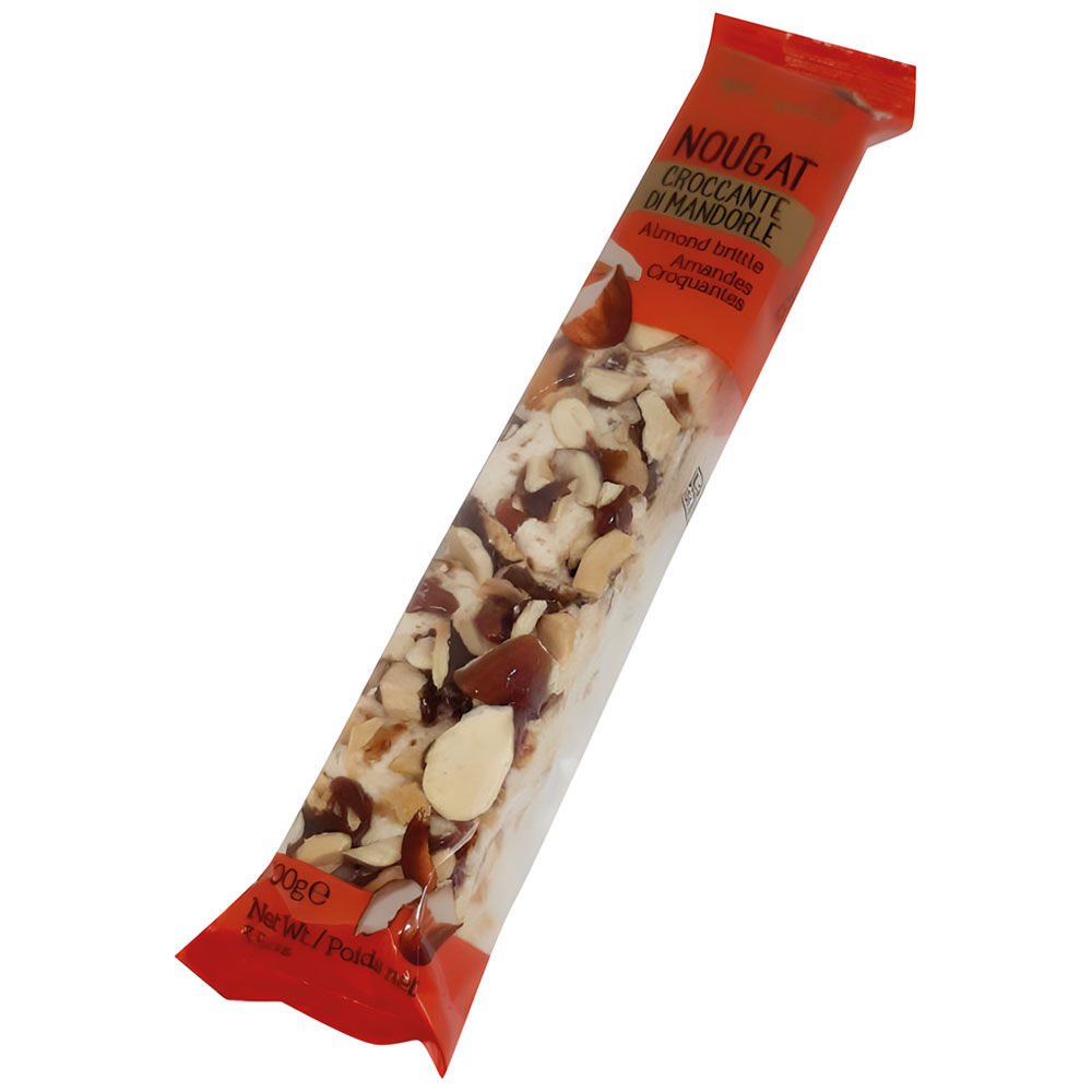 Stecca di torrone croccante di mandorle 100 gr