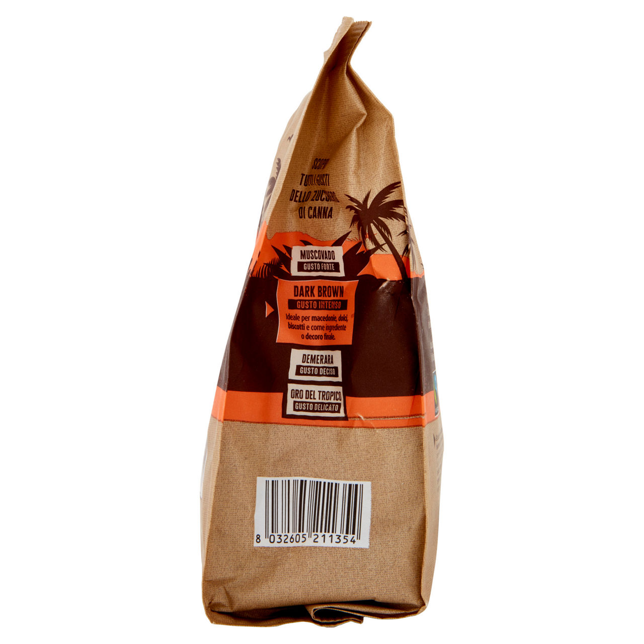 Zucchero di canna grezzo Dark Brown Malawi 500 gr - Immagine 41