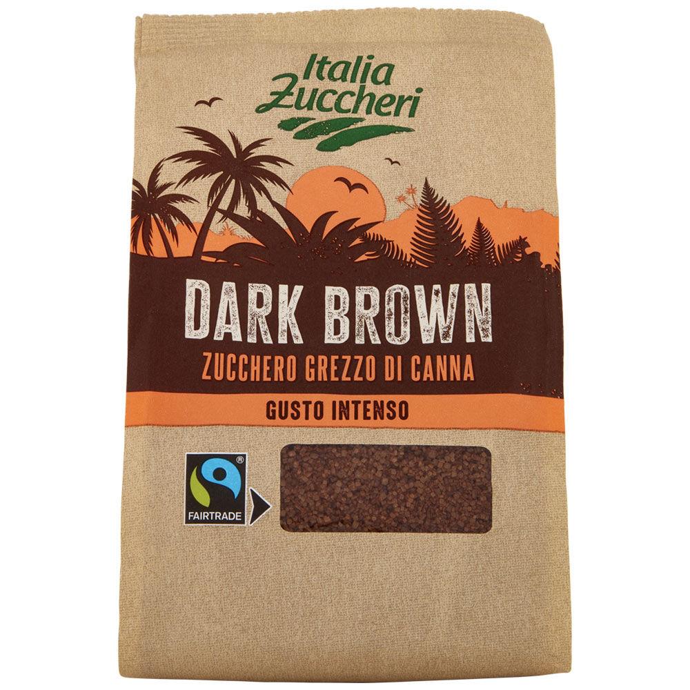 Zucchero di canna grezzo Dark Brown Malawi 500 gr - Immagine 01