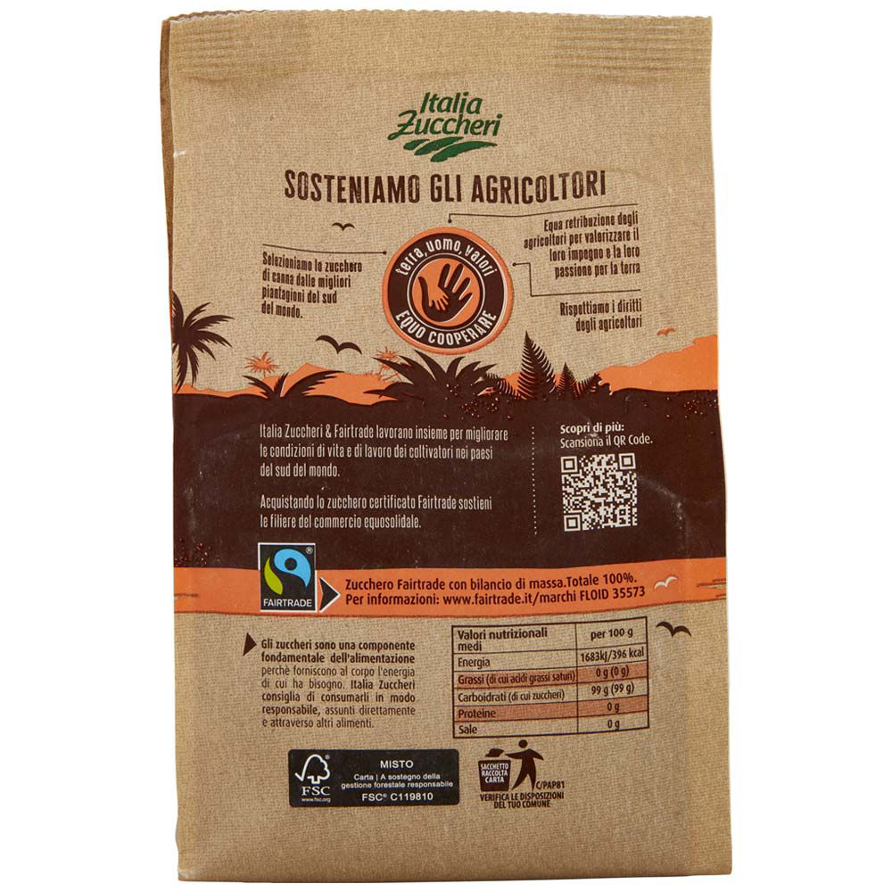 Zucchero di canna grezzo Dark Brown Malawi 500 gr - Immagine 21