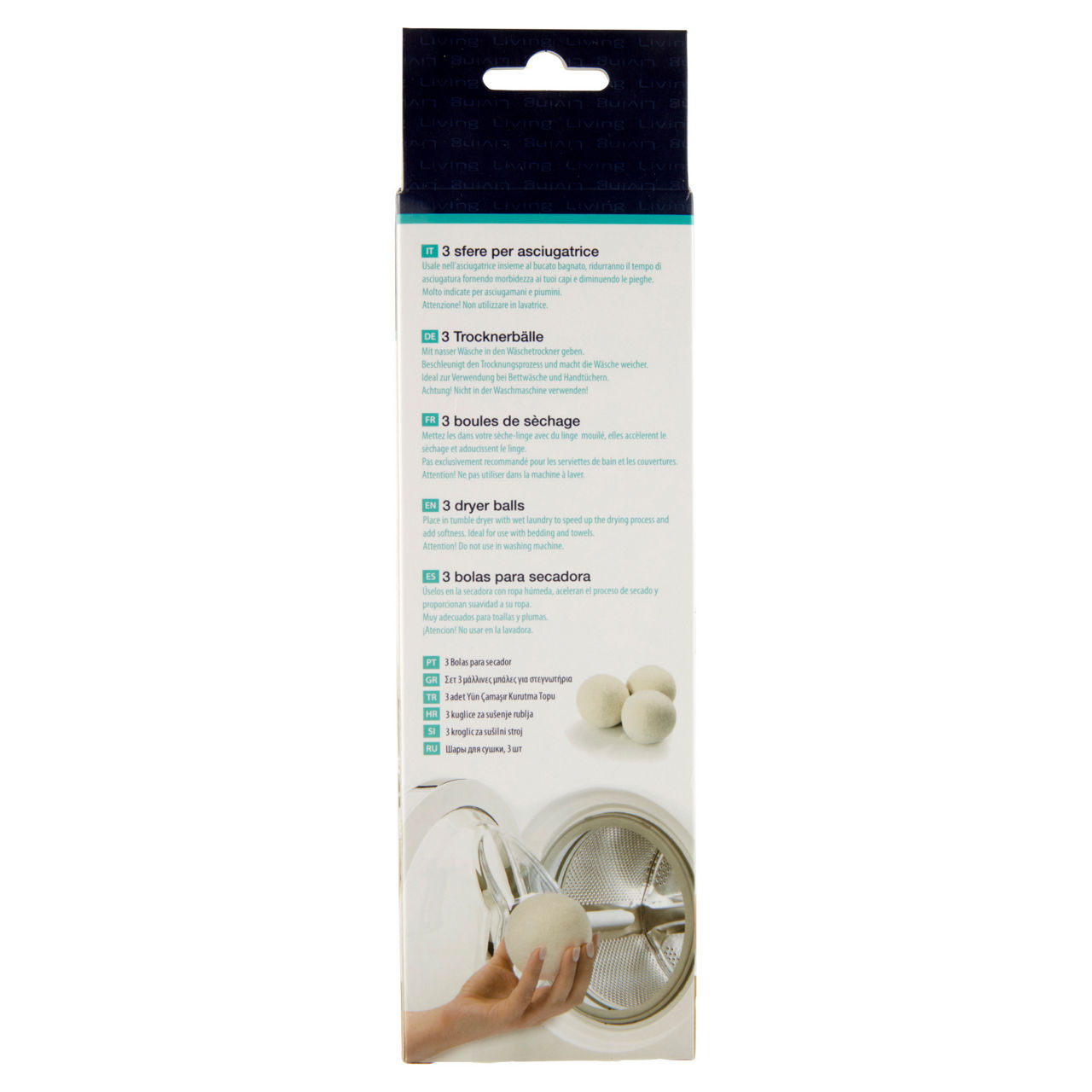 Set sfere per asciugatrice 3 pz - Immagine 21