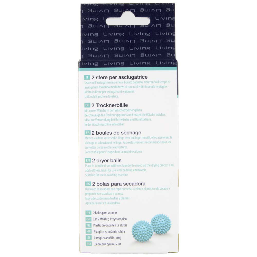 Set sfere per asciugatrice 7 cm 2 pz - Immagine 21