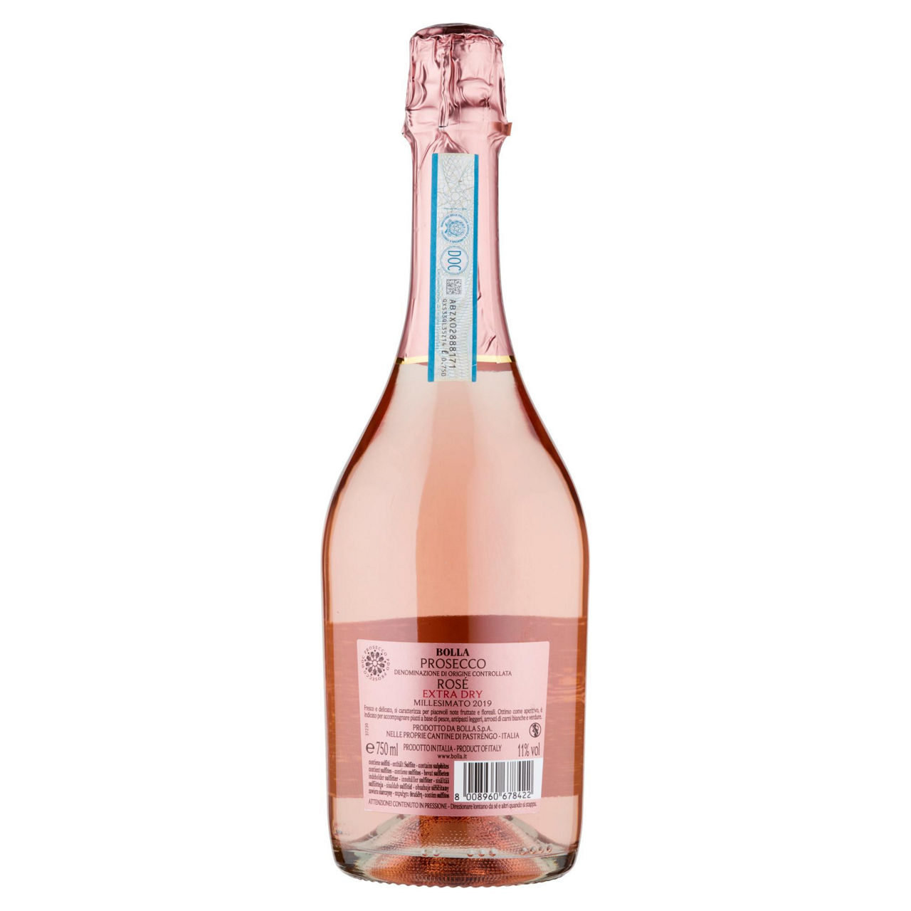 Spumante Prosecco DOC extra dry rosé 750 ml - Immagine 51
