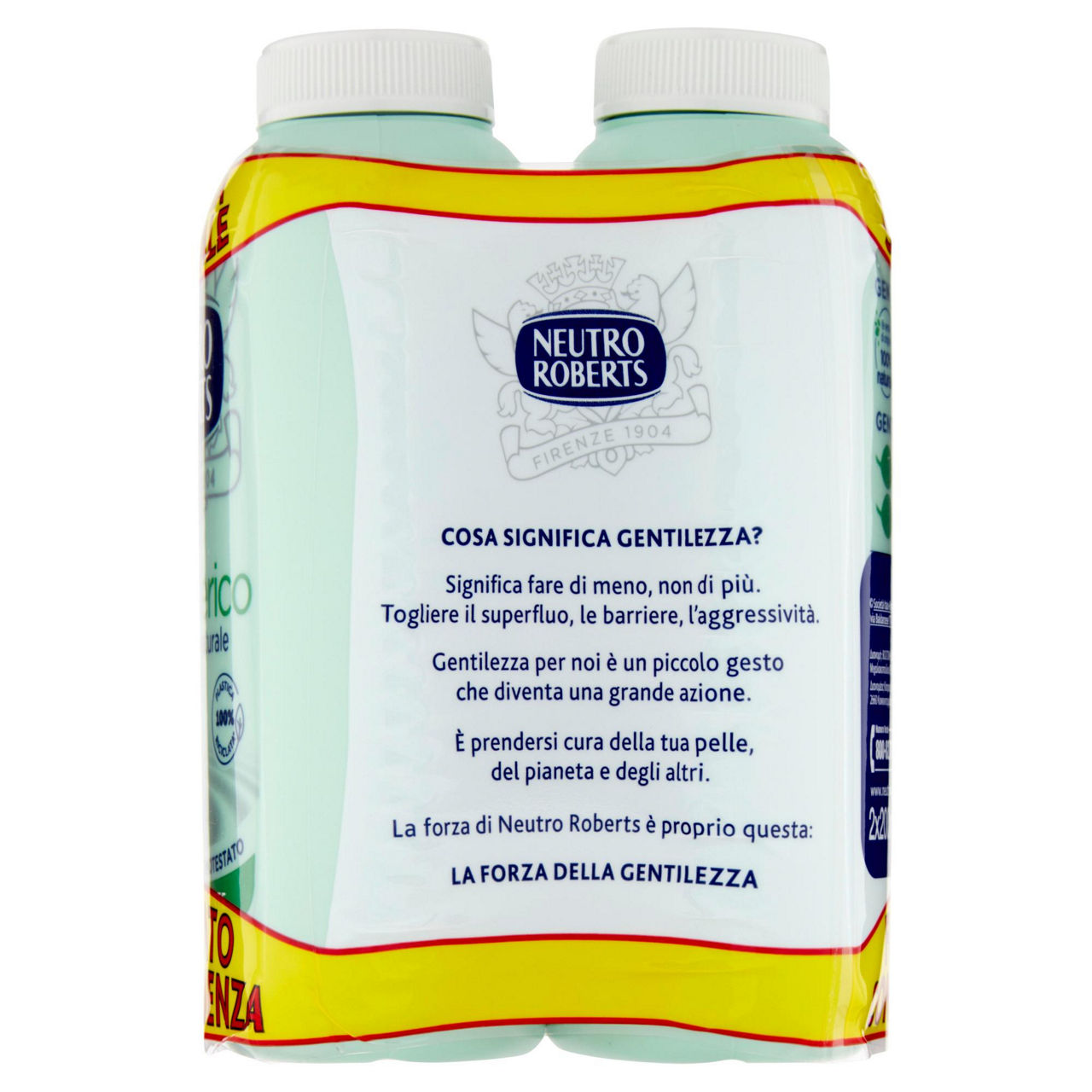 Ricarica sapone liquido neutro roberts antibatterico  ml 200 x 2 - Immagine 31