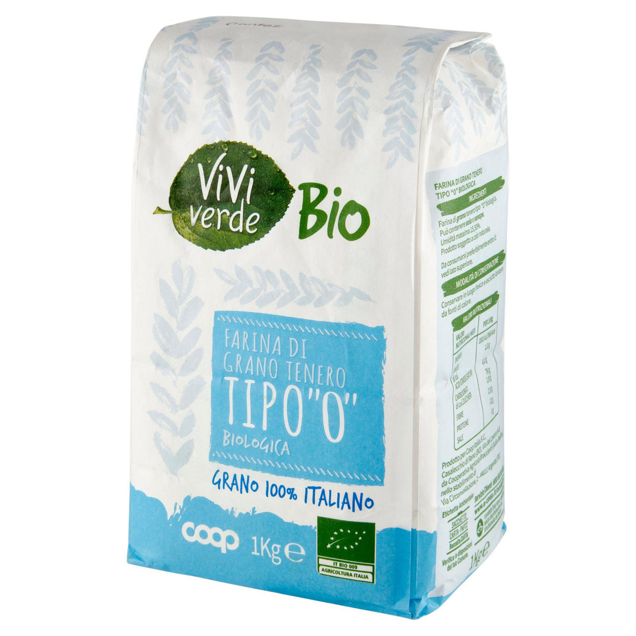 Farina di grano tenero tipo 0 bio viviverde coop sacchetto kg 1 - Immagine 41