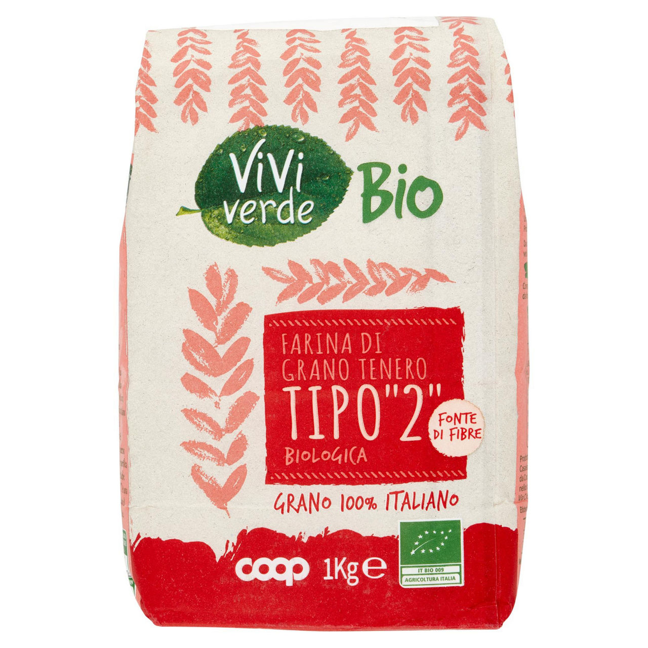 Farina di grano tenero tipo e biologico vivi verde 1kg