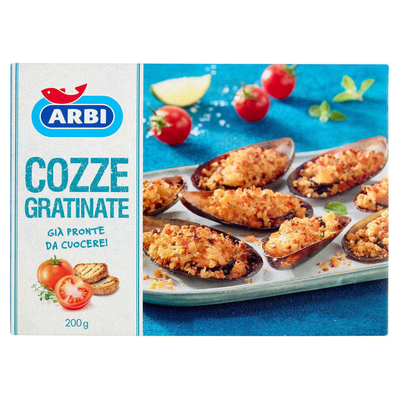 Cozze gratinate surgelate 200 gr - Immagine 01