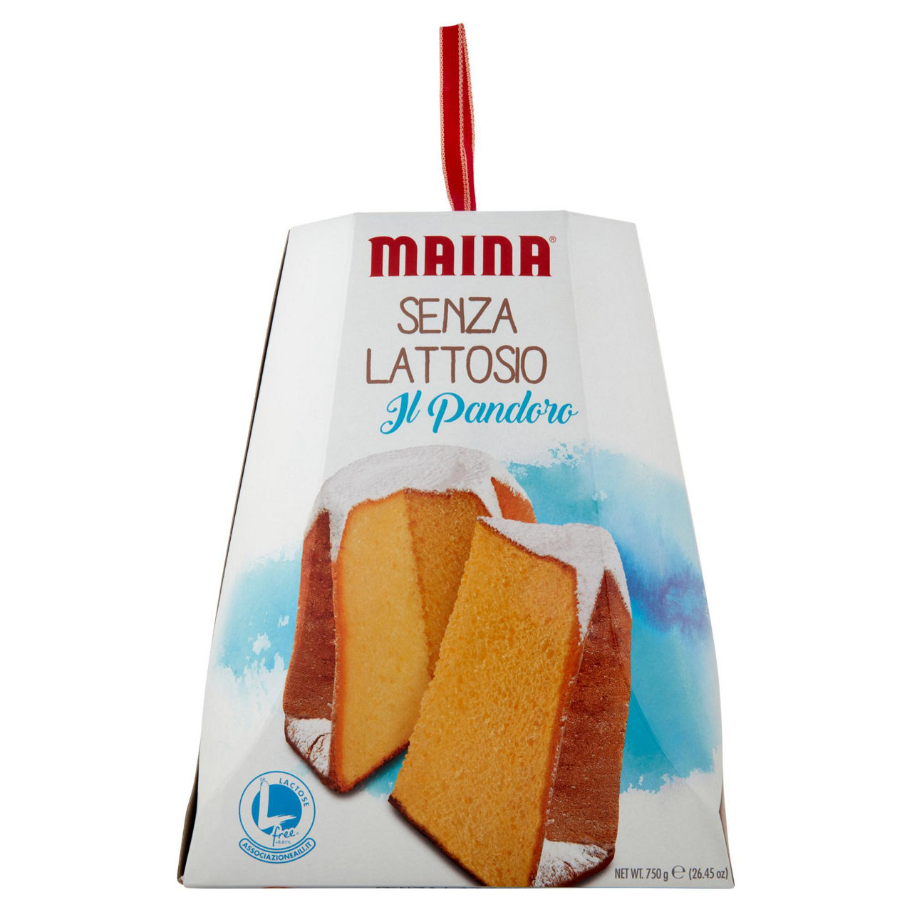 Pandoro senza lattosio 750 gr