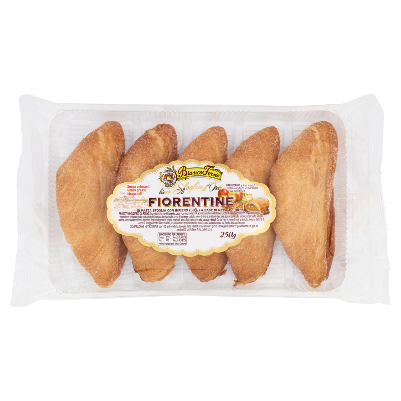 Fiorentine con mela a cubetti 250 gr - Immagine 01