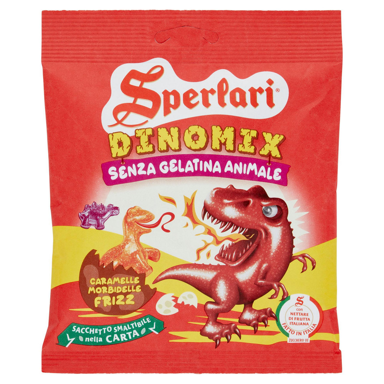 Caramelle morbide Dinomix 140 gr - Immagine 01