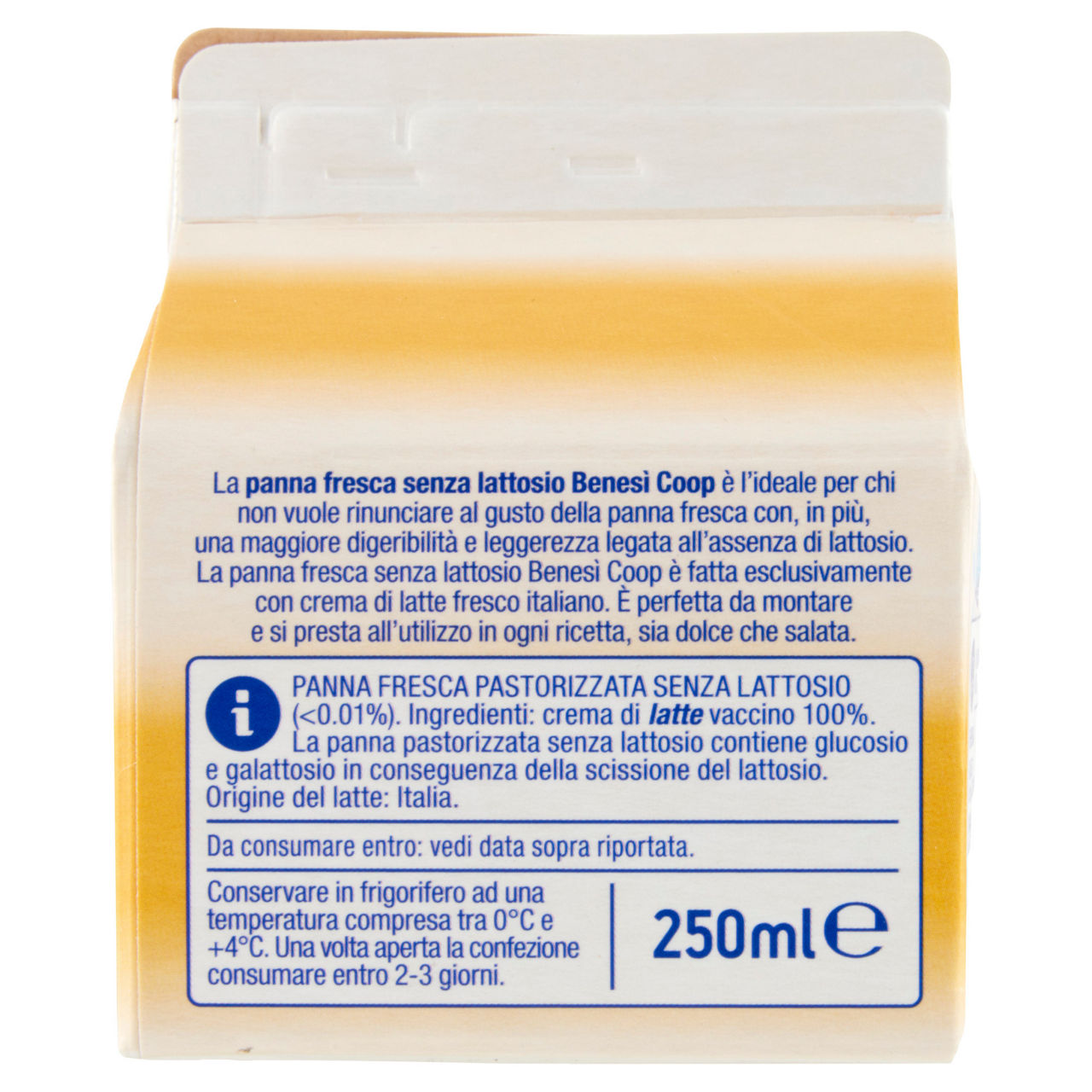 Panna fresca senza lattosio 250 ml - Immagine 41