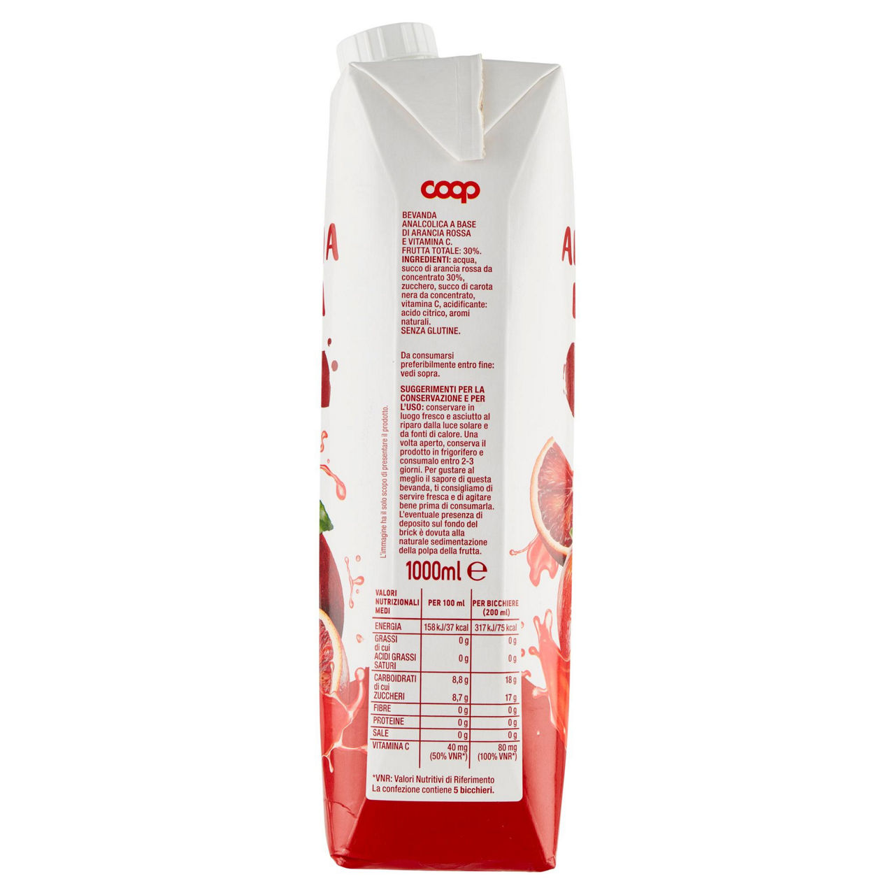 Succo a base di arancia rossa 1 lt - Immagine 41